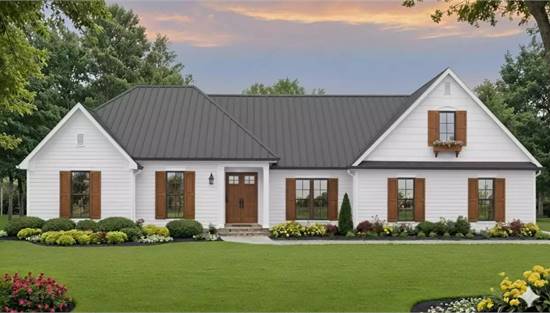 Stylish Country with Attached Garage