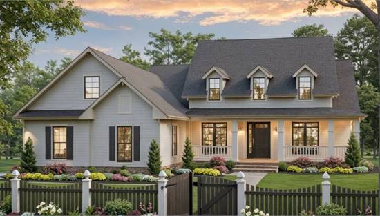 Stylish Country with Attached Garage