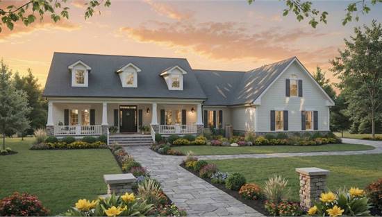 Timeless Farmhouse with Attached Garage