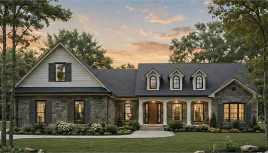 Stunning Farmhouse with Attached Garage