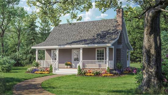 image of tiny house plan 5713