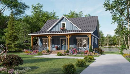 Affordable Cottage with Large Covered Porch