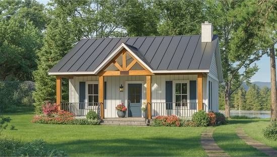 Charming One Story Ranch with Covered Porch