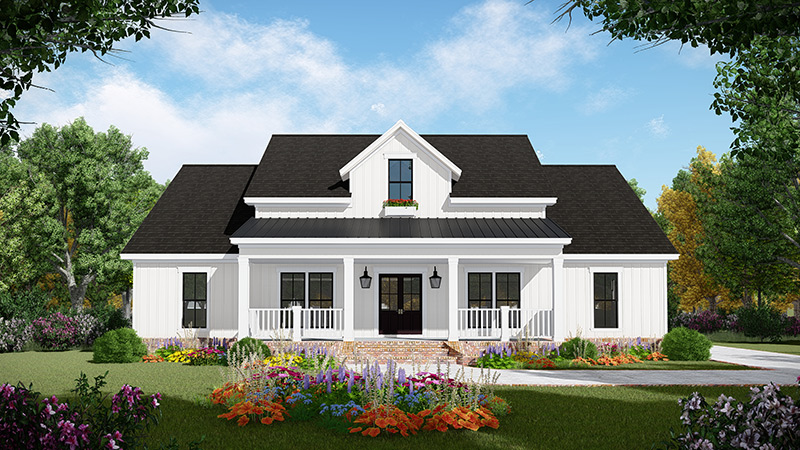  Modern  Country  Style House  Plan  6079 The Jones Creek