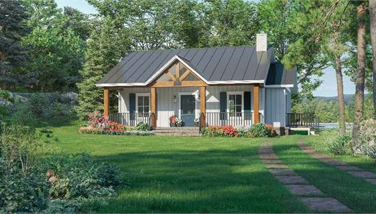 image of tiny house plan 5014