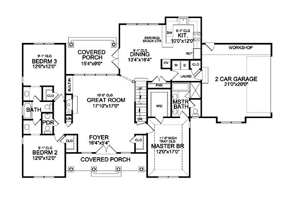 HOLLY HILL  9233 3 Bedrooms and 2 Baths The House  Designers