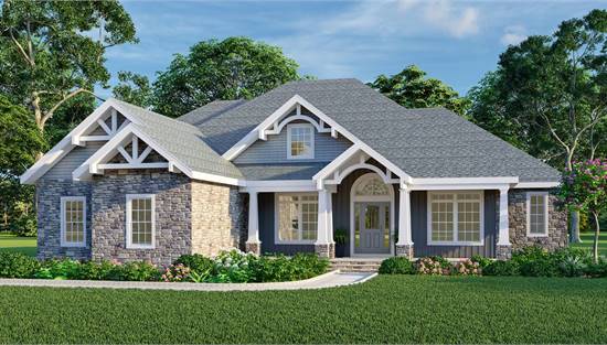 image of energy efficient house plan 4422