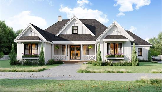 image of one story house plan 8794