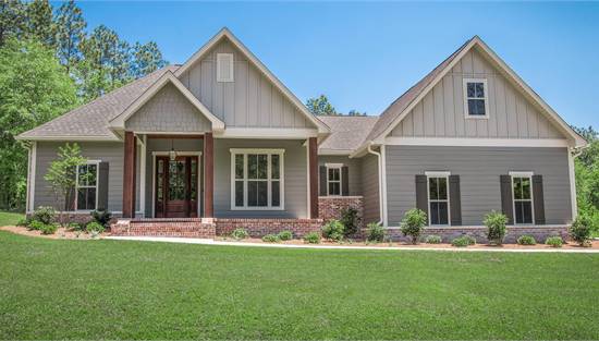 Stylish Craftsman with Attached Garage