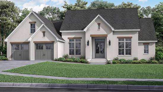 Stylish Modern Farmhouse with Attached Garage