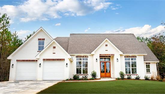 Stylish Modern Farmhouse with Attached Garage
