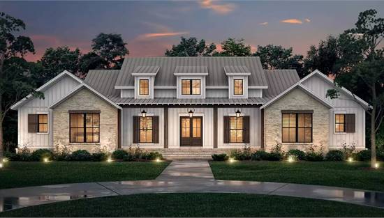 Stylish Country with Attached Garage