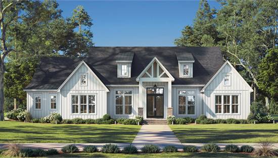 Charming Modern Farmhouse with Attached Garage