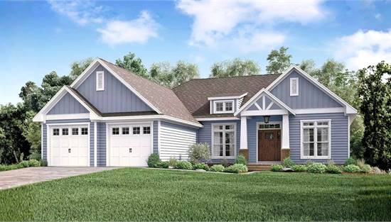 Stylish Country with Attached Garage