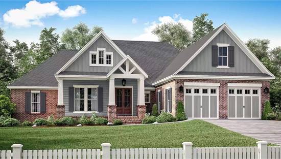 Stylish Farmhouse with Attached Garage