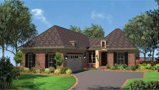 Stylish Country with Attached Garage