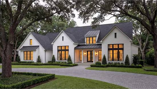 Stylish Farmhouse with Attached Garage