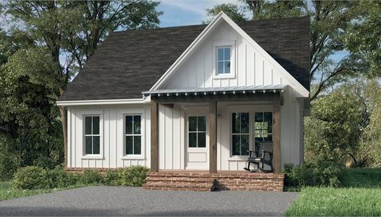 Stylish Cottage with Front Porch