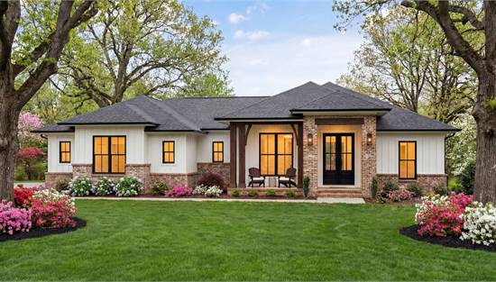 Stylish Ranch with Front Porch