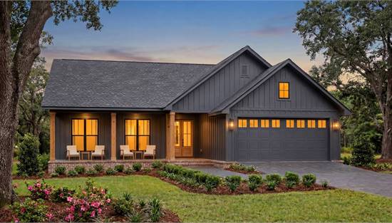 Stunning Modern Farmhouse with Attached Garage