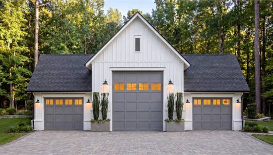 Charming Farmhouse Garage with RV Entry