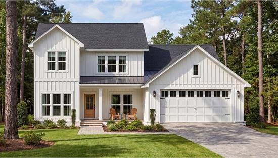 Stylish Country with Attached Garage