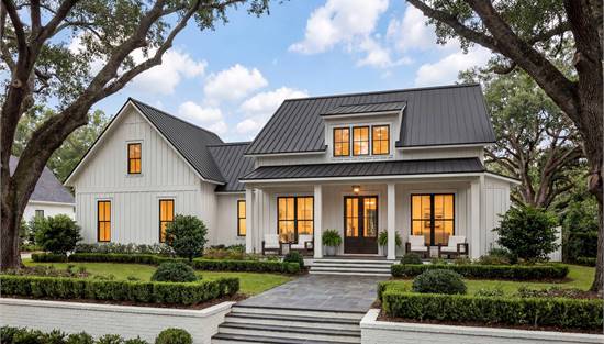 Stunning Modern Farmhouse with Covered Front Porch
