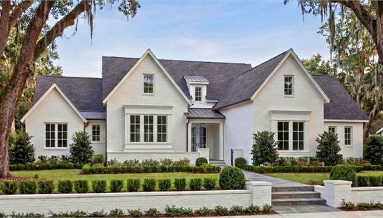 Charming Transitional European Farmhouse