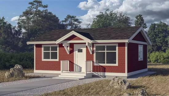 Charming Ranch with Front Entry