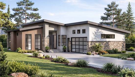 Charming One Story Modern Rancher