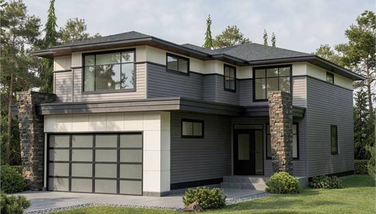 This four-bedroom, two story home boasts a “flex room” that would make an ideal studio, or exercise room.
