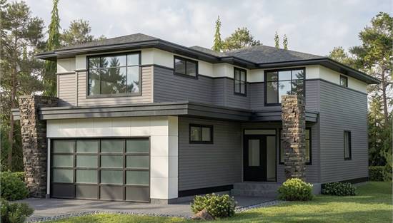 This four-bedroom, two story home boasts a “flex room” that would make an ideal studio, or exercise room.