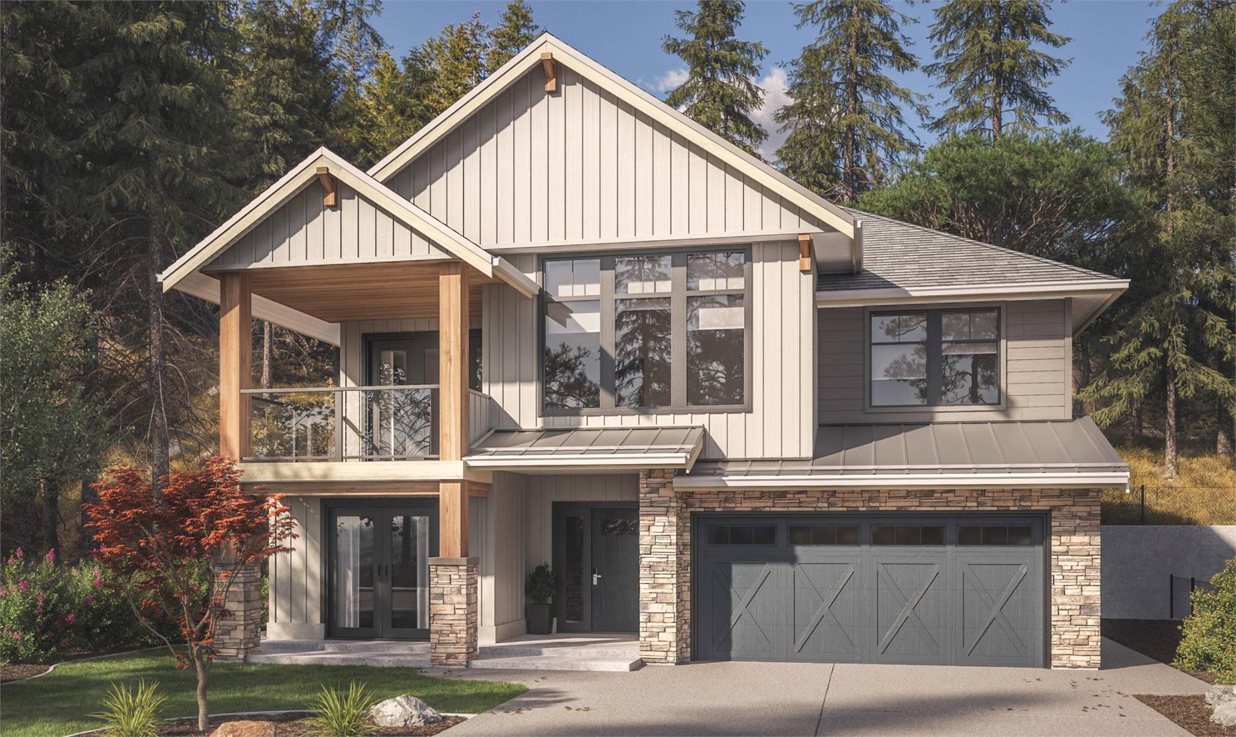 Striking Modern Farmhouse with Future Second Unit