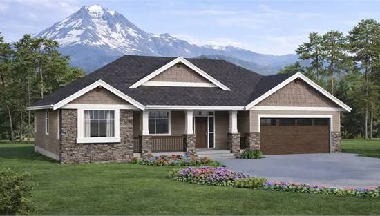 Charming One Story Craftsman with Covered Porch