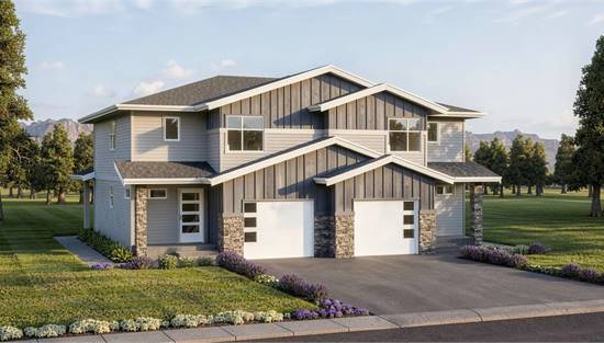 Traditional 2 Story Duplex