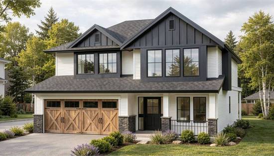 Charming Country Home with Large Windows