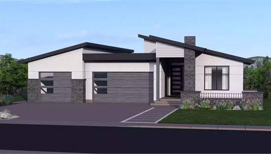 Charming Contemporary with Attached Garage