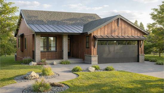 Charming Farmhouse with Attached Garage