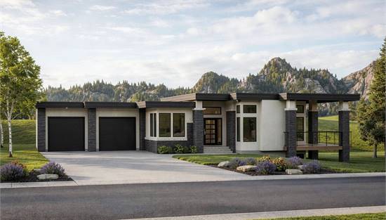 Stunning Contemporary with Attached Garage