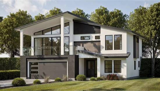 Stunning Contemporary with Attached Garage