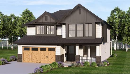 Charming Country Home with Large Windows