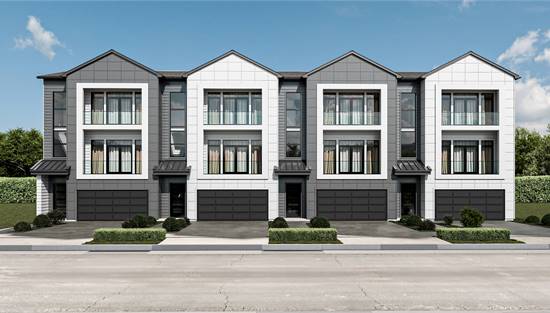 Stylish Modern Fourplex