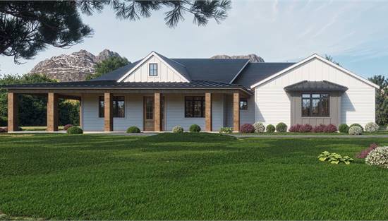 Charming Modern Farmhouse with Attached Garage