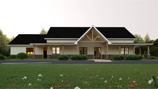 Stylish Farmhouse with Attached Garage