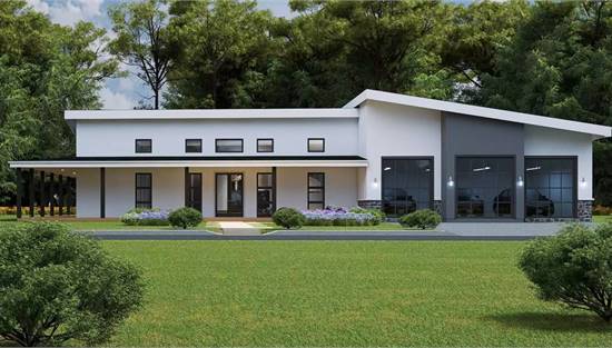 Stylish Contemporary with Attached Garage