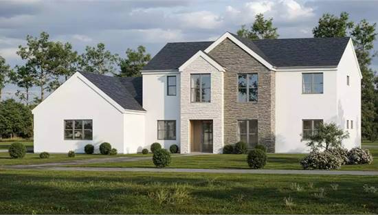 Stylish European with Attached Garage