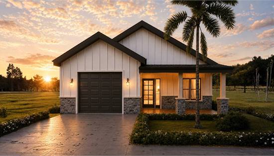 Stunning Modern Farmhouse with Front Porch