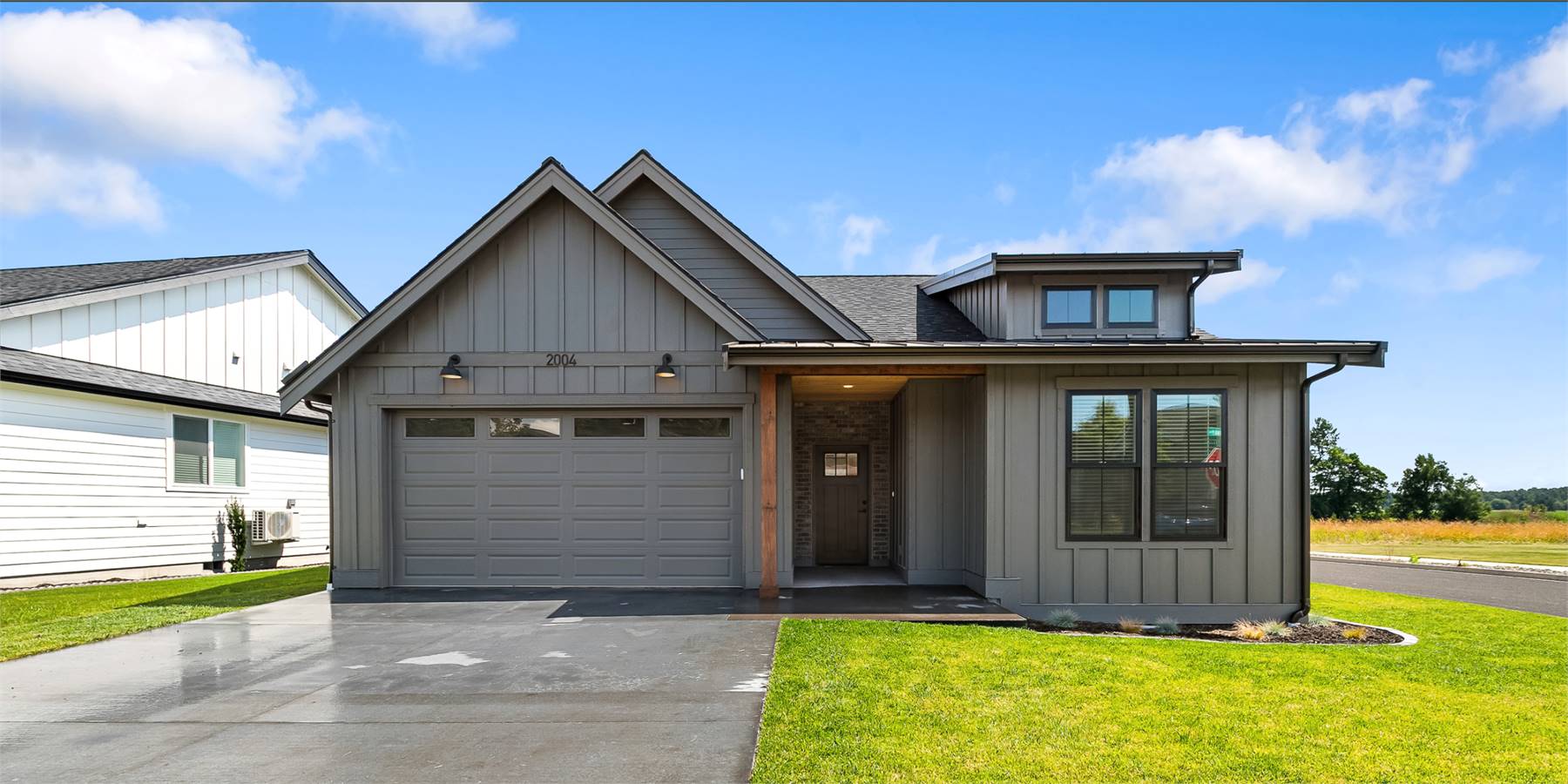 Modern Ranch with Board and Batten Siding