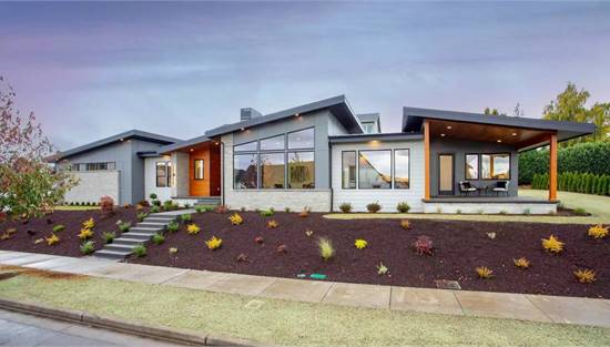 Stylish Contemporary with Attached Garage