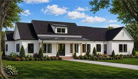 Astonishing Ranch with Front Porch